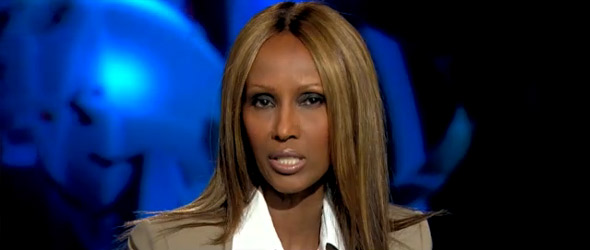 Supermodel Iman